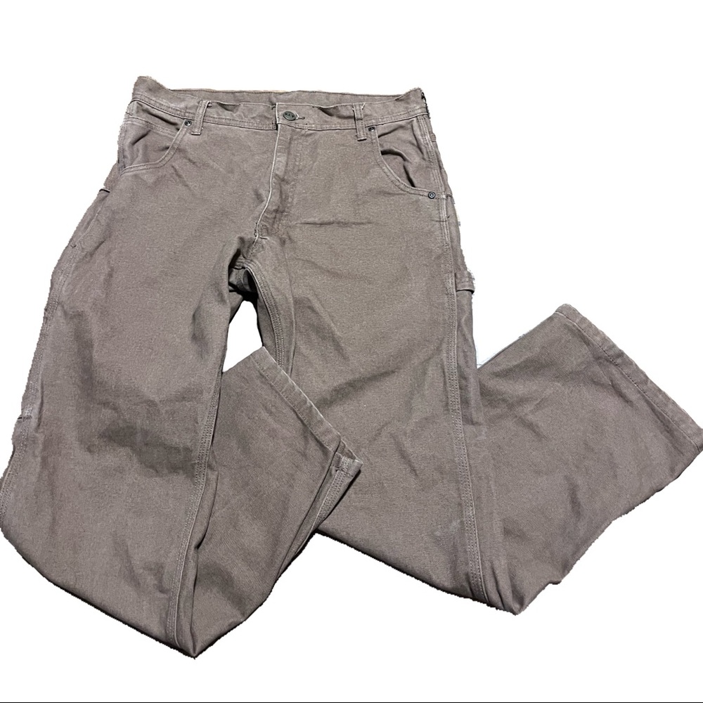 Brown Baggy Cargo Jeans